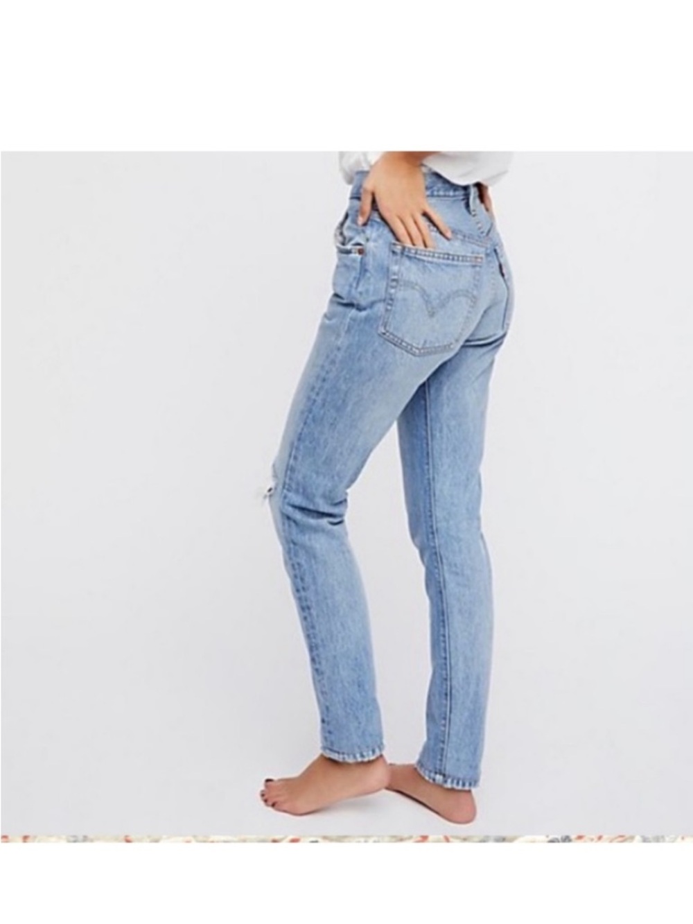 Levi’s wedgie 25” slim jeans